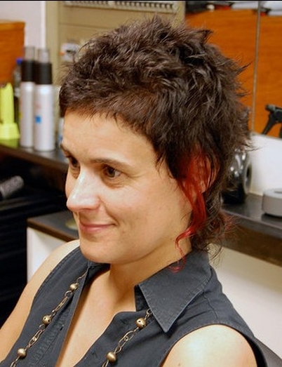 cieniowane fryzury krótkie uczesanie damskie zdjęcie numer 197A